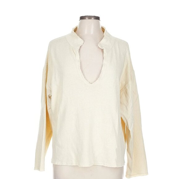 Magnolia Pearl Tory Pullover Top Cream OS - Picture 1 of 5